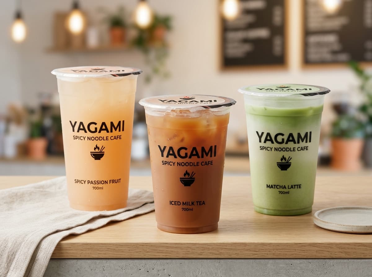 In Logo Ly Nhựa PP 360ml - 500ml - 700ml