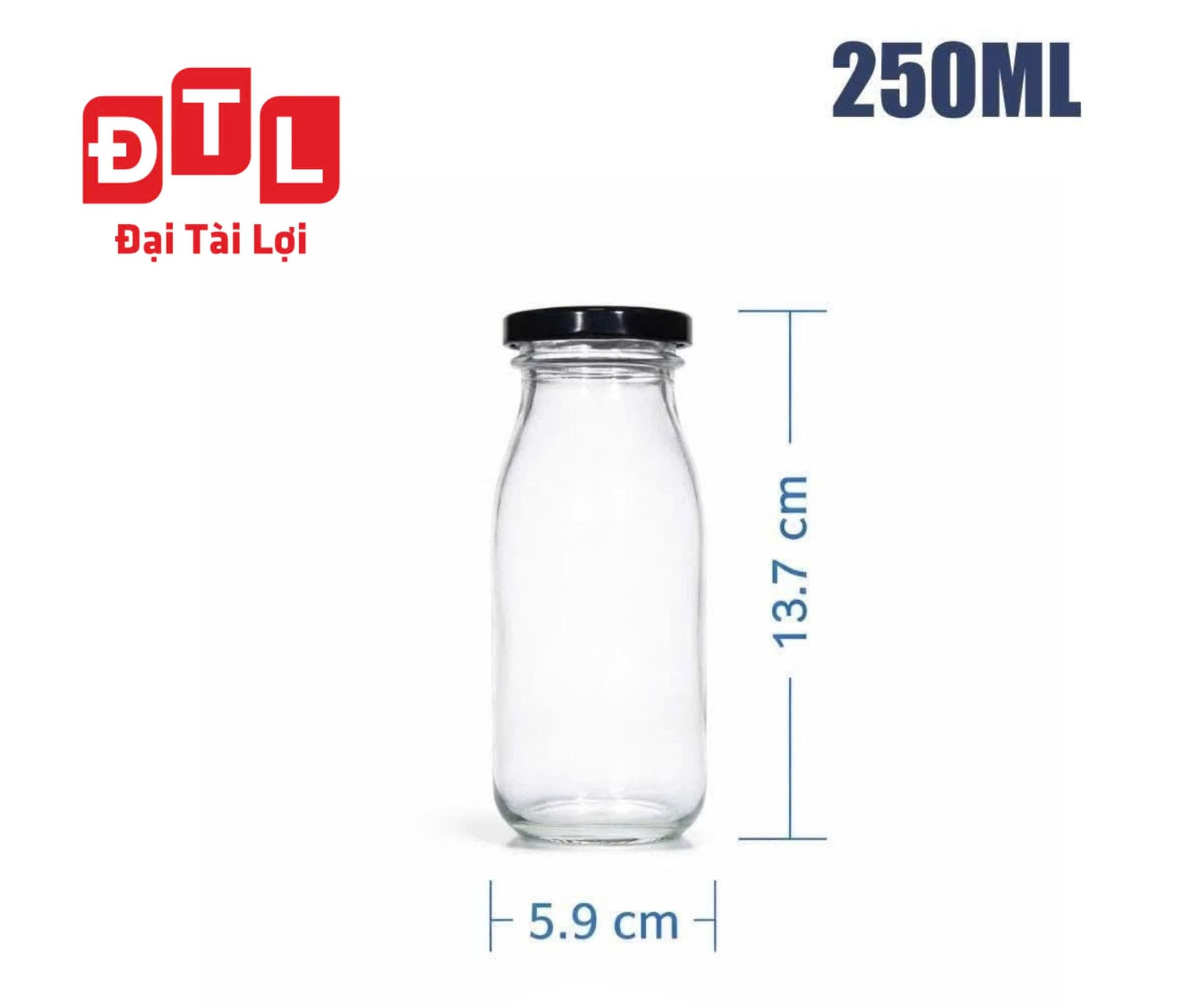 Chai Sữa 250 ML JD (Hình 1)